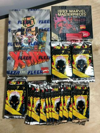 1994 Fleer Ultra X - Men 1993 Marvel Masterpieces,  44 Ghost Rider Ii 1992