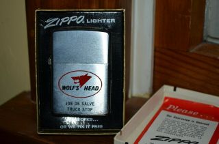 Zippo Lighter 1971 Wolf 