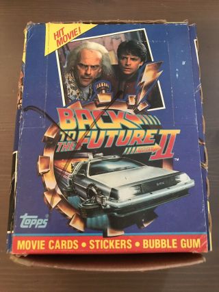 4 Boxes Back To The Future Part 2 (36 Packs)