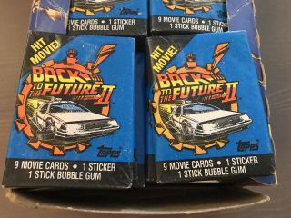 4 Boxes Back To The Future Part 2 (36 Packs) 7
