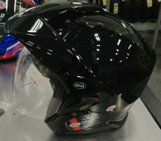 Bell Mag - 9 Open Face Helmet Gloss Black Medium