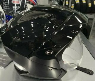 Bell Mag - 9 Open Face Helmet Gloss Black Medium 3