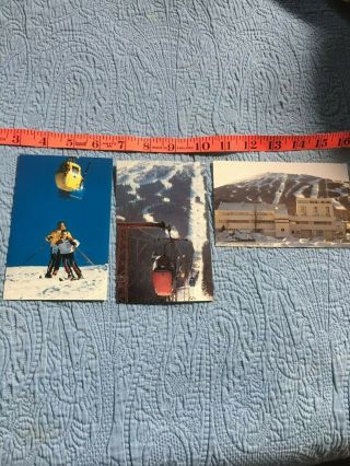Sugarloaf/usa,  Maine Skiing Souvenir Ski Carrabasset Valley Resort,  Postcards
