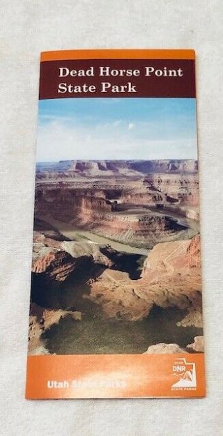 Dead Horse Point State Park Utah State Parks Map/guide Pamphlet