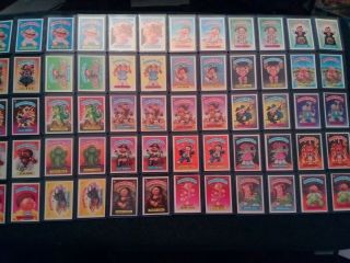 1985 Garbage Pail Kids Os2 Complete Matte 86 Card Set On Ebay Look