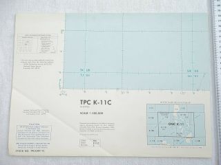 Tactical Pilotage Chart Tpc K - 11c Philippines Large Scale Map