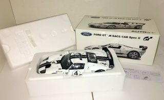 1/18 Diecast Autoart Ford Gt Spec Ll Gt Le Mans 24hr Race Car Limited Edition