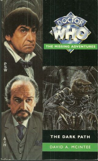 Oop Paperback Book - Doctor Who - The Dark Path - David A.  Mcintee - Virgin