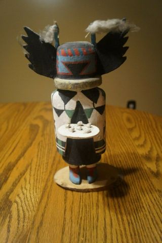 Vintage Hand Carved Hopi Crow Mother Kachina - VGC 2