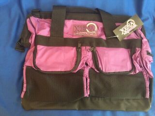 Rare Xena Warrior Princess Purple Black Get Away Bag Tote Duffel Gear Bag