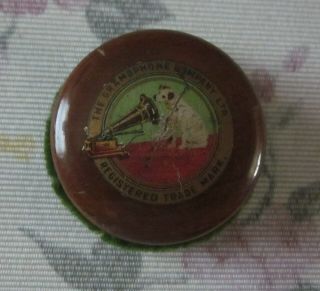 Vintage Antique Gramophone Company Advertising Record Duster Cleaner Phonograph