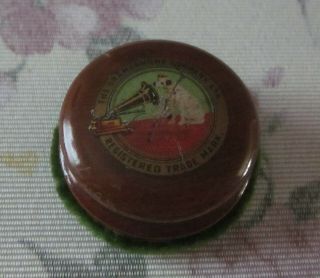 Vintage Antique Gramophone Company Advertising Record Duster Cleaner Phonograph 2