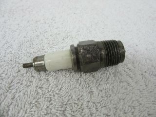 Antique Vintage J.  A.  Mezger Soot - Proof Spark Plug 1/2 