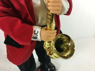Santa Claus Saxophone Playing Sax Holiday Time Christmas Musical Dancing VIDEO 4