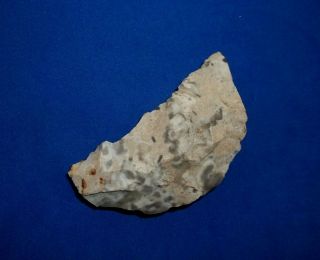Authentic Indian Artifact,  Texas Arrowhead,  Crescent Knife.  H - 16