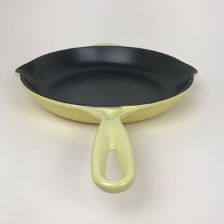 Le Creuset Skillet Frying Pan 26 10 1/2 " Yellow France