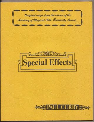 Special Effects By Paul Curry 1977