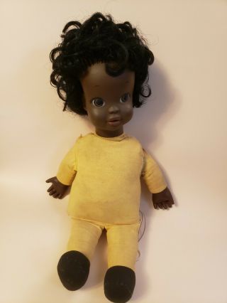 1970 Shindana Tamu Doll Black African American 15 " Vintage,  Adorable