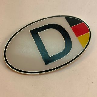 D Auto Badge Emblem Vintage Automobile 519