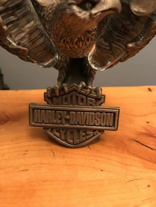 Ultra Rare Harley Davidson Eagle Champgne Flute Holder 2