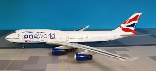 Inflight 1:200 Boeing 747 - 400 British Airways 