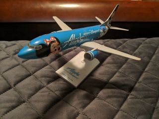 Alaska Airlines Disneyland Airplane 737 - 400 Model