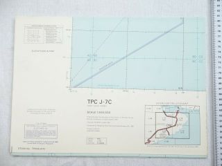 Tactical Pilotage Chart Tpc J - 7c Oman / Saudi Arabia Large Scale Map
