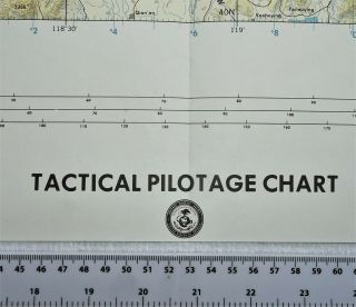 Tactical Pilotage Chart TPC J - 7C Oman / Saudi Arabia Large Scale Map 4