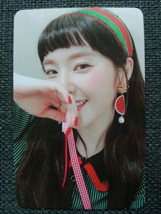 Red Velvet Irene 1 Official Photocard Red Flavor The Red Summer Album 아이린
