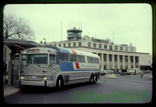 Greyhound Airport Service Bus Slide 947 Taken 1978