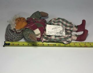 Gnome Shelf Sitter Elf Fairy Troll Artist Signed OOAK UNIQUE 8