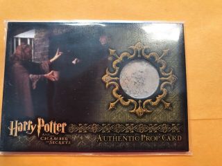 Harry Potter And The Chamber Of Secrets Floo Powder Prop Card