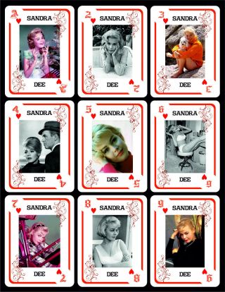 Sandra Dee 1 Box With 54 Poker Playing Cards - Argentina - Nib