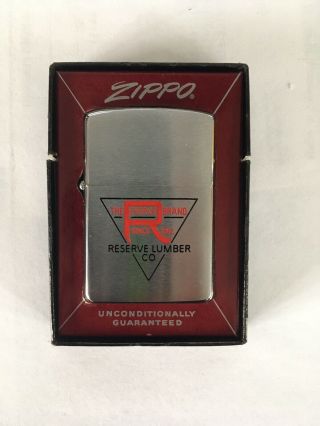 The Reserve Brand Lumber Co.  Zippo The Windproof Lighter -