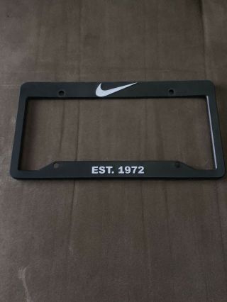 Authentic Nike License Plate Cover