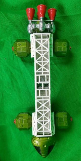 Rare Space 1999 Dinky Toys Diecast Eagle Transporter Body Only Green Ship