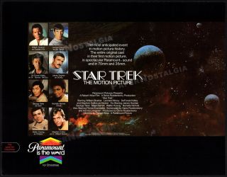 STAR TREK: The Motion Picture_Original 1979 studio promo / poster_JOHN BERKEY 2