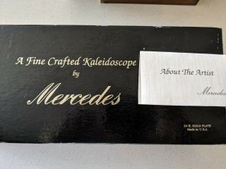 Kaleidoscope 24 - karat crafted by world famous Mercedes Potter. 2