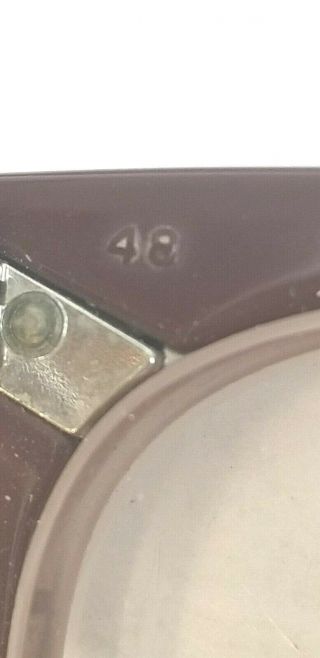 Vintage Bausch & Lomb B&L 5 3/4 SAFETY 46 22 Brown Bi - Focal Magnifier Glasses 7