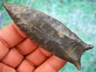 Fine 3 3/4 inch G10 Kentucky Cumberland Point with Arrowheads Artifacts 5