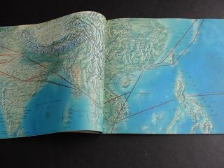 PAN AMERICAN PANAM AIRWAYS JET CLIPPER ROUTE MAPS TAIWAN JAPAN ASIA 1964 Booklet 4