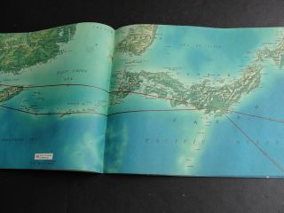 PAN AMERICAN PANAM AIRWAYS JET CLIPPER ROUTE MAPS TAIWAN JAPAN ASIA 1964 Booklet 5