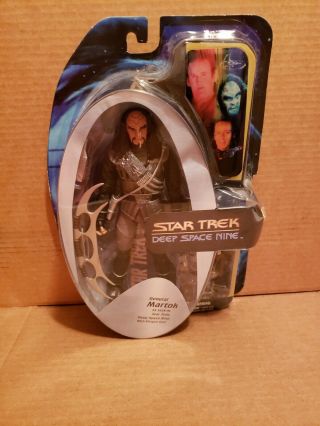 Star Trek Deep Space Nine Ds9 General Martok Action Figure With Klingon Gear Nip