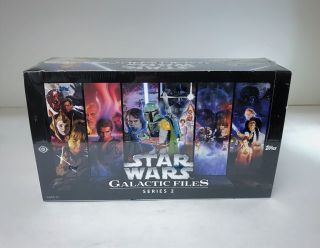 Star Wars Galactic Files Series 2 - Trading Card Hobby Box - Topps 2013