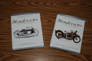 Hendersons: Those Elegant Machines Books Vol I & Ii.  Complete History 1911 - 1931