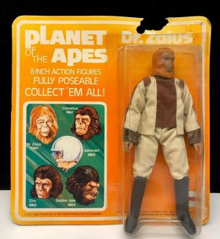 Planet Of The Apes Dr.  Zaius 8 Inch Action Figure Mego 1967 Apjac Productions