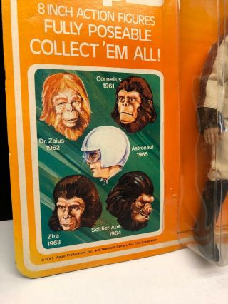 Planet Of The Apes Dr.  Zaius 8 Inch Action Figure Mego 1967 Apjac Productions 4
