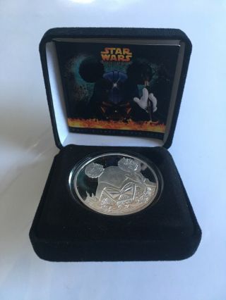 Disney Star Wars Weekends 2005 One Troy Ounce Silver Coin 217/500