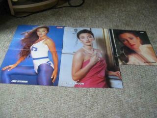 Jane Seymour Sexy French Us Clippings Posters
