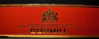 Rare Dunhill Porcelain Ashtray Made in Honiton England w/ 4 Corner Cigar Rests 4